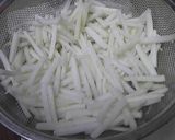 干し大根と干しニンジンのなます作り方1写真