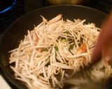 ステーキの付合せにはモヤシをメインで、作り方4写真