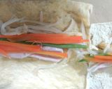 野菜の油揚げ巻き作り方3写真