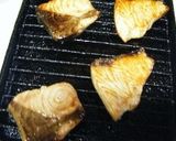 おせち料理には和食、ブリの照り焼き作り方3写真