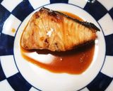 おせち料理には和食、ブリの照り焼き作り方4写真