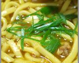 今年の年越しそばは鍋焼きカレーうどんだ！作り方9写真