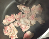 生活クラブの豚肉と長芋の炒め物作り方2写真