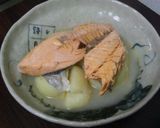 簡単！絶品！鮭とじゃがいも煮作り方6写真