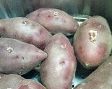 蒸かしたサツマイモで作る スィートポテト作り方1写真