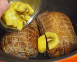 キウイで柔らかな我が家の焼き豚煮作り方3写真