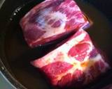 コツなし簡単★豚ブロック肉の中濃ソース煮作り方1写真