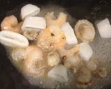 海鮮あんかけ鶏そば作り方4写真