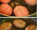 ■つなぎなしのハンバーグ・ハヤシ風煮込み作り方3写真