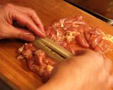 おせちに!鶏の牛蒡巻き♪(八幡巻き)作り方4写真