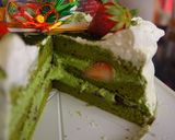 抹茶の和風お正月ケーキ♡作り方24写真