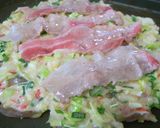 大阪のおとんとおかんのお好み焼き作り方9写真