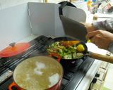 白菜とゆずのペペロンチーノ作り方6写真