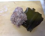 ダシガラの鰹節と昆布で⭐ふりかけ作り方1写真