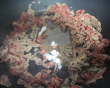 牛肉とほうれん草の和風スープ作り方2写真