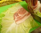 白菜と豚肉のお花鍋☆スープまでおいしい作り方5写真