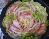 白菜と豚肉のお花鍋☆スープまでおいしい作り方9写真