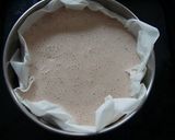 バレンタインディはココア入りチーズケーキ作り方3写真