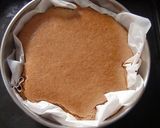 バレンタインディはココア入りチーズケーキ作り方4写真