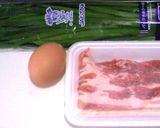 思い出のニラ玉丼作り方1写真