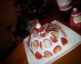 スノードーム風♡ショートケーキ作り方7写真