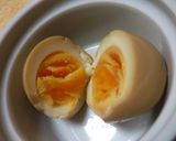 簡単☆煮卵 煮玉子風☆味付け酢卵作り方4写真
