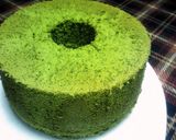 抹茶のシフォンケーキ作り方13写真