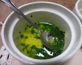 サーモンたたきのバジルオイルがけ作り方1写真