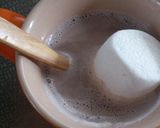 *ホットミルクinチョコマシュマロ*作り方3写真
