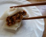 お父さん直伝お餅の食べ方～納豆塩餅～作り方8写真