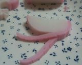 飾り切り＊うさぎかまぼこ作り方2写真