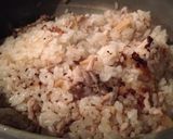 土鍋で作る鶏そぼろとショウガご飯作り方9写真