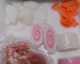 土鍋で玉子とじ雑煮作り方3写真