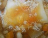 土鍋で玉子とじ雑煮作り方9写真