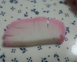 飾り切り＊松かまぼこ作り方3写真