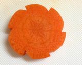 にんじんの飾り切り♡梅じゃないのよ〜ஐஃ作り方4写真