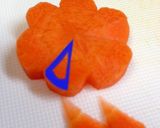 にんじんの飾り切り♡梅じゃないのよ〜ஐஃ作り方5写真