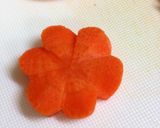 にんじんの飾り切り♡梅じゃないのよ〜ஐஃ作り方6写真