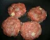 ごろごろハンバーグ*ソースいり作り方6写真