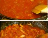 茄子＆ベーコンのモッツァレラトマトパスタ作り方6写真