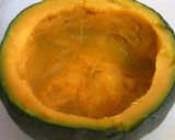丸ごと食べちゃう❤かぼちゃグラタン❤作り方3写真