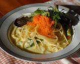 安いし簡単!トビコと青菜のカルボナーラ作り方5写真