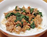 東海林さだおさんの牛肉シソ葉丼作り方6写真