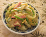 セリ（七草）と玉ねぎの卵とじ♡丼にも作り方5写真