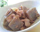 こっくり美味しい豚肉とこんにゃくの味噌煮作り方14写真