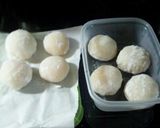 白玉粉で大福(味噌あん)作り方7写真