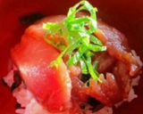 おもてなしにあと一品、まぐろのづけどん。作り方4写真
