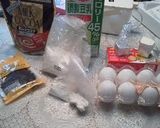 冷蔵庫の余り物で特大ココアケーキ(^^♪作り方1写真