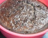 冷蔵庫の余り物で特大ココアケーキ(^^♪作り方8写真