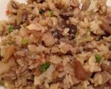 お正月料理リメイク煮しめと豚の角煮炒飯作り方3写真